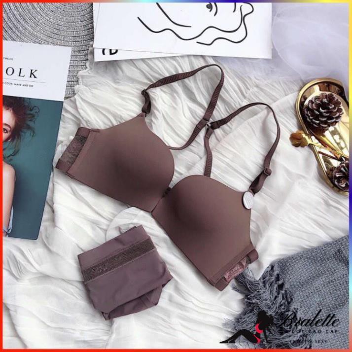Áo Lót Nữ Áo Ngực Bralette Dây Lưới CÀI TRƯỚC Không Gọng Nâng Ngực B472 | BigBuy360 - bigbuy360.vn