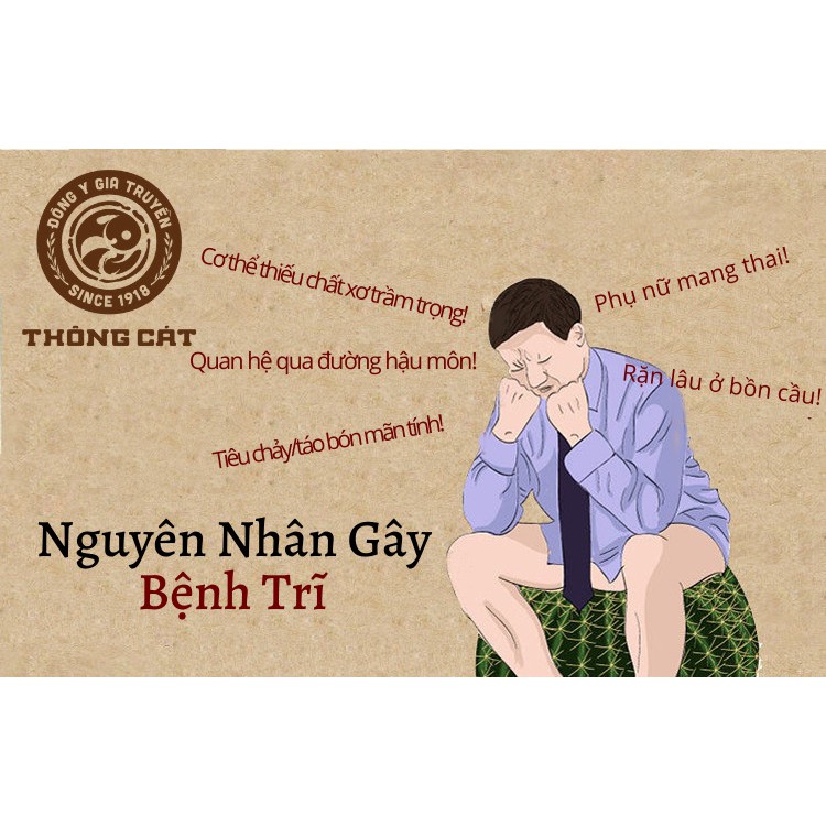 [CAO CẤP] Bôi. Trĩ. Nội Ngoại Đông y Thông Cát