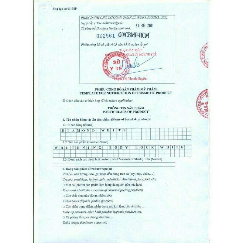 Body Phấn Tươi Diamond Chính Hãng | BigBuy360 - bigbuy360.vn