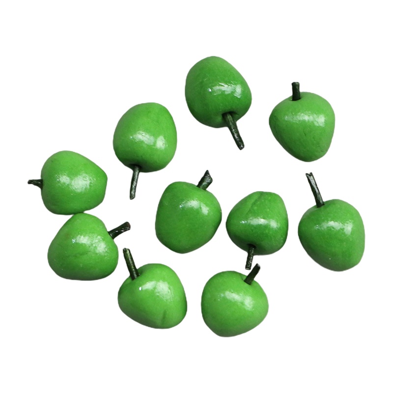 Bộ 10 Mô Hình Trái Cây 1 / 12 Món Dùng Trang Trí Nhà Búp Bê