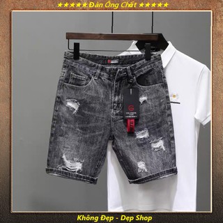 Quần Short Nam Chất Vải Bò Mềm Mịn Không Nhăn Không Xù , DOC 232 ( Đàn Ông Chất )