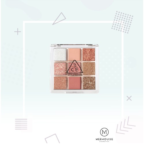 Bảng Phấn Mắt 3CE Multi Eye Color Palette Clear Layer Edition