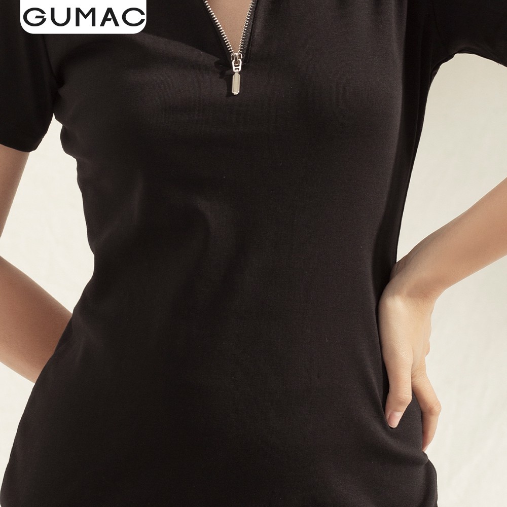 Đầm thun dây kéo DA1195 GUMAC | BigBuy360 - bigbuy360.vn