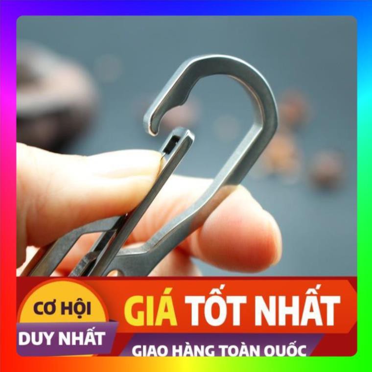 Móc Khóa EDC Thép 420 - 2 Đầu- Chiệu Lực Tốt - Phượt - Dã Ngoại - Cấm Trại - KHÔNG TREO CON NGƯỜI - Hàng Có Sẵn