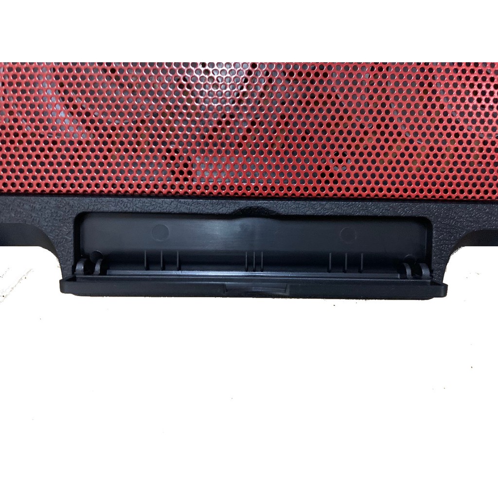 Quạt Fan tản nhiệp laptop từ 14' - 17' Cooler Pad S200 đen , đỏ 2 quạt có đèn