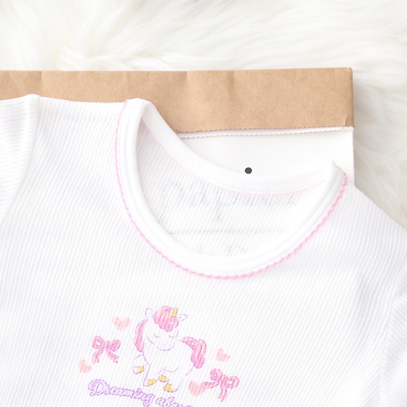 ÁO THUN CỘC TAY COTTON CAO CẤP CHO BÉ - HÌNH KỲ LÂN