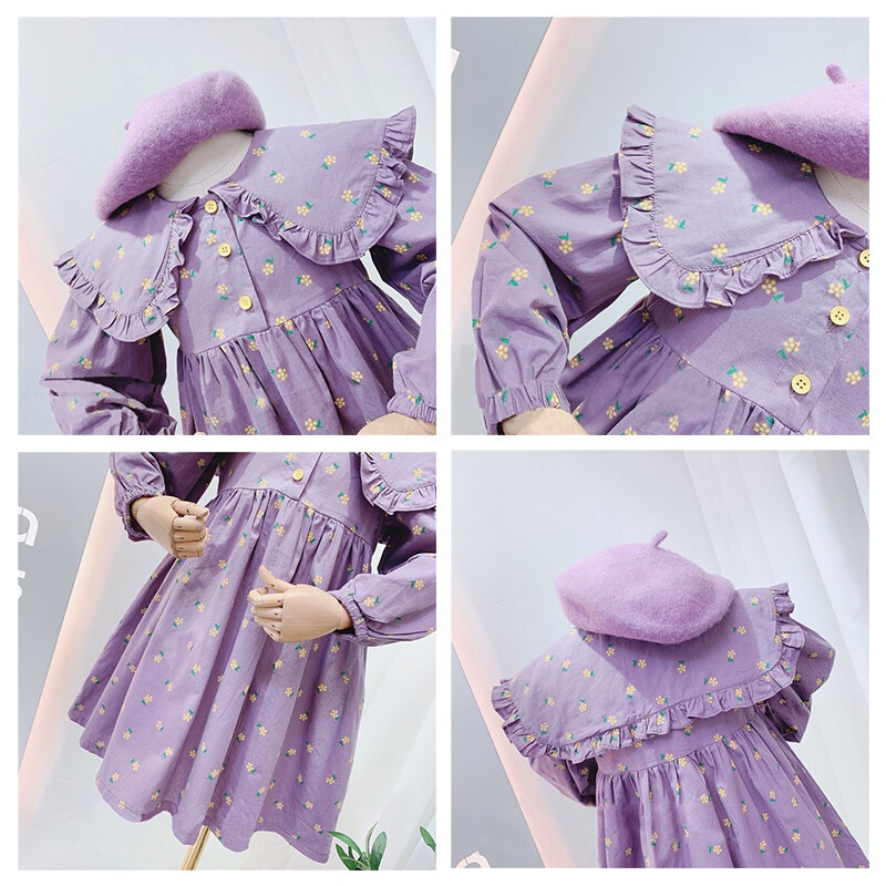 Đầm IQ ANGEL phong cách xinh xắn đáng yêu dành cho bé gái