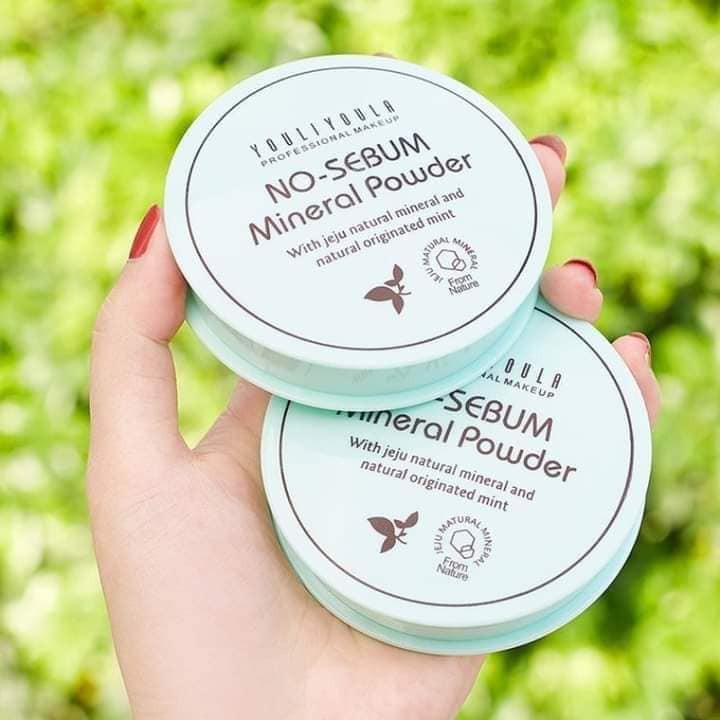 Phấn Phủ Dạng nén Mịn Kèm Bông Phấn Youliyoula