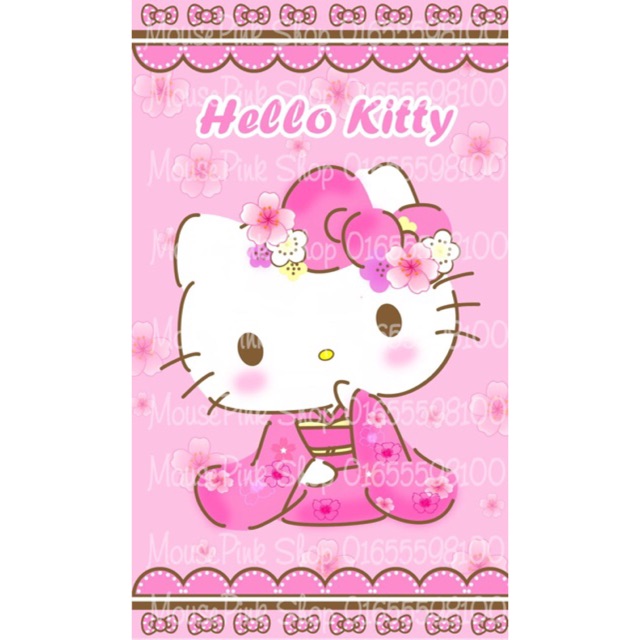 Decan dán cửa kitty