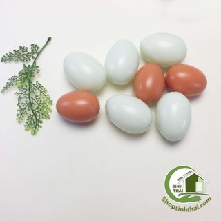 Trứng gà giả làm dấu ổ gà nòi ( 1 quả ) - chọn màu
