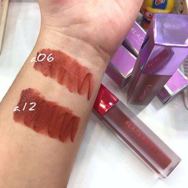 Son Black Rouge A12 - Son Màu Đỏ Nâu Trầm Siêu Hót cho các bạn nữ