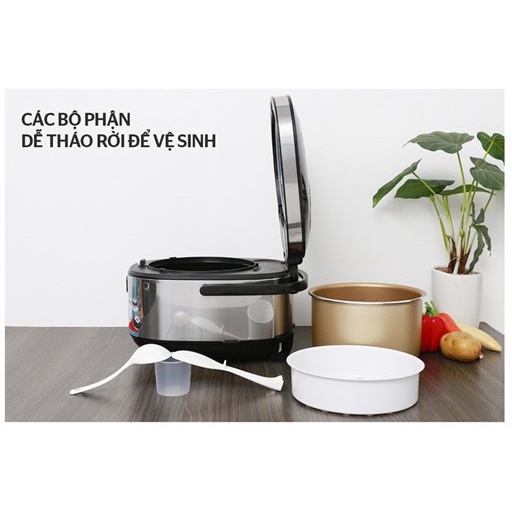 Nồi cơm điện tử Sunhouse mama 1.8 lít SHD8903 Hàng Chính Hãng trưng bày-bảo hành 12 tháng