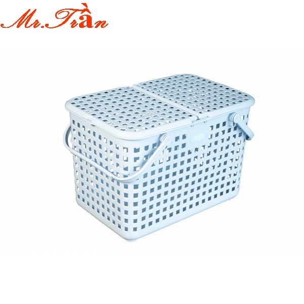 Giỏ nhựa cao cấp Inochi đựng đồ sơ sinh cho mẹ và bé