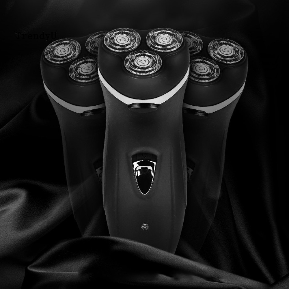 Máy cạo râu nam chạy điện có thể sạc lại 220v 4d 3 đầu | Tdu 220V Nam Sạc Điện 4D 3 Đầu Dao Cạo Râu Máy Cạo Râu