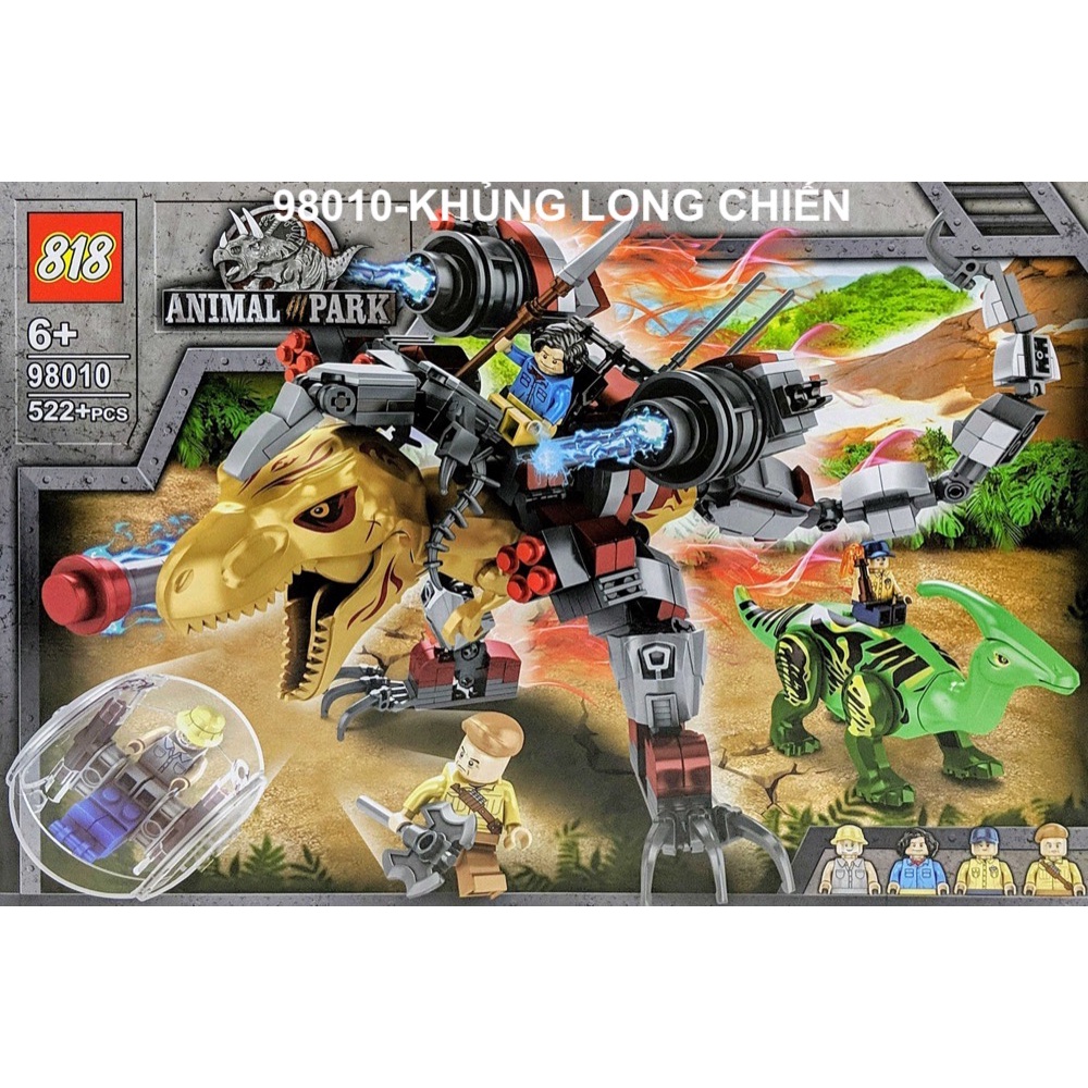 Lego khủng long - Logo khủng long bạo chúa_LEGO