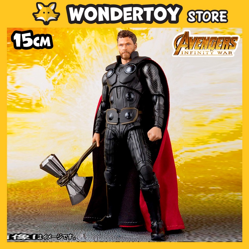 Mô hình SHF Thor Avengers Infinity War size 16cm - (BL)