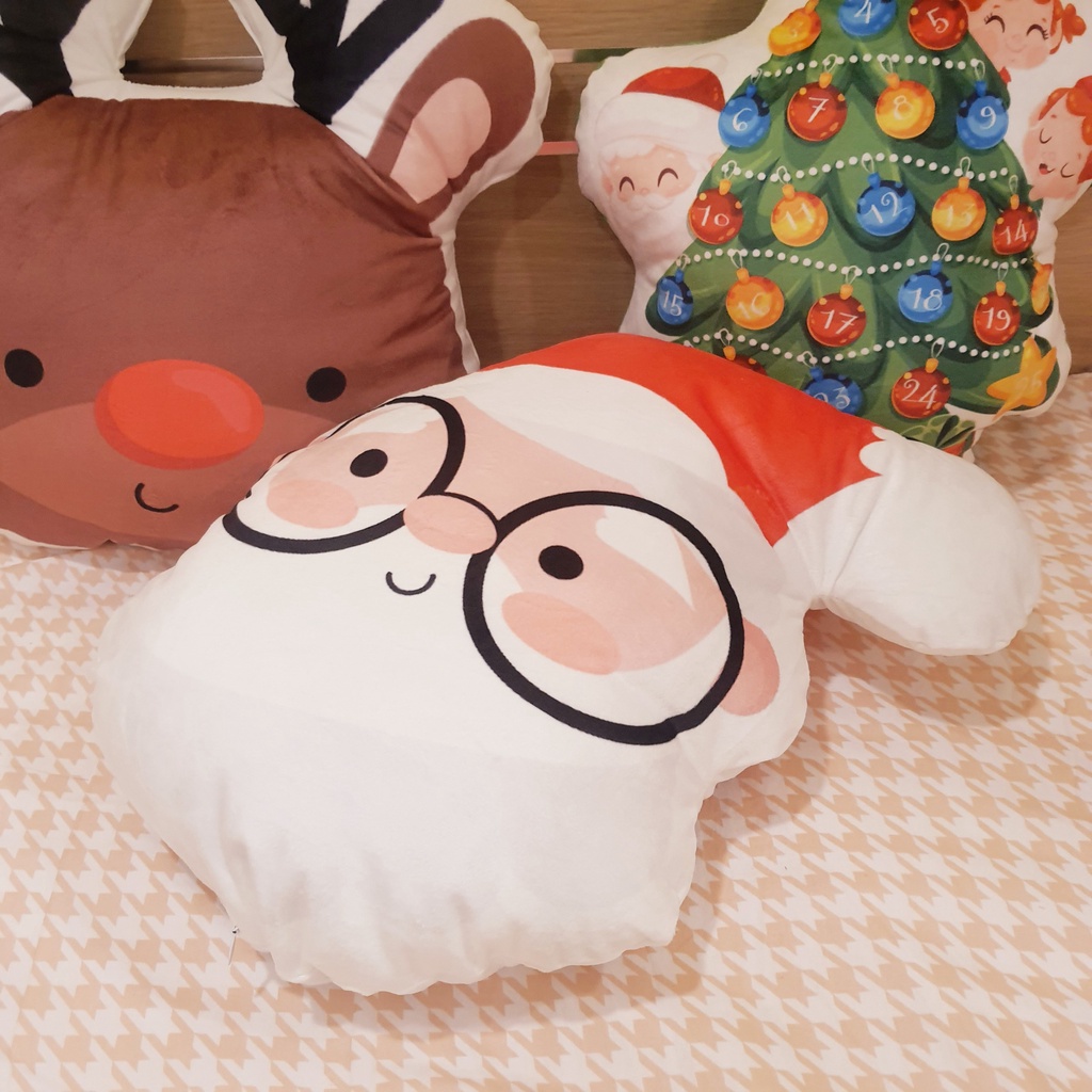 Gối ôm thú bông chất liệu nhung lông đào phong cách cute