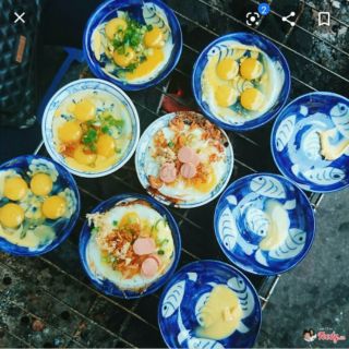 Bát, đĩa nướng trứng Bát tràng