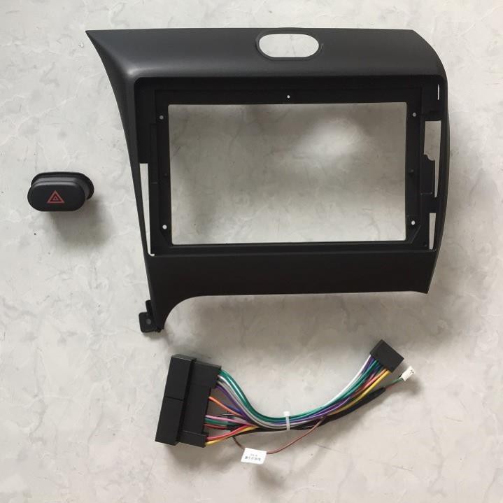 MẶT DƯỠNG XE KIA K3 2013/2016  9INCH CÓ JACK NGUỒN ZIN