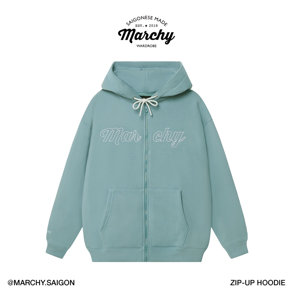 MARCHY - Zip-up Hoodie - Áo khoác (nhiều màu)