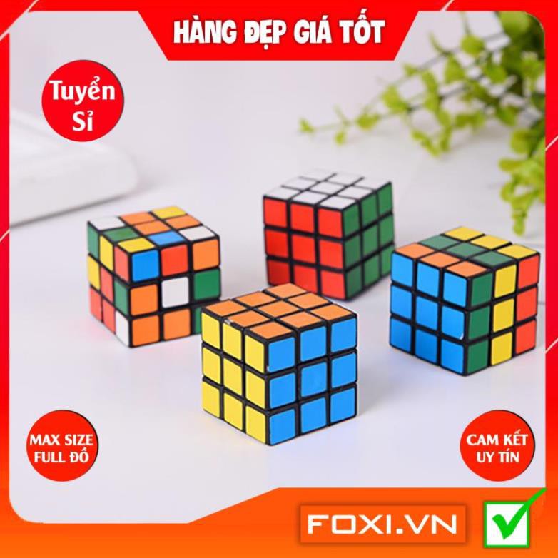 Khối Rubik-Rubic 3x3-2x2-Đồ chơi giải trí Foxi phát triển trí tuệ cao cho trẻ-kích thích não bộ toàn diện