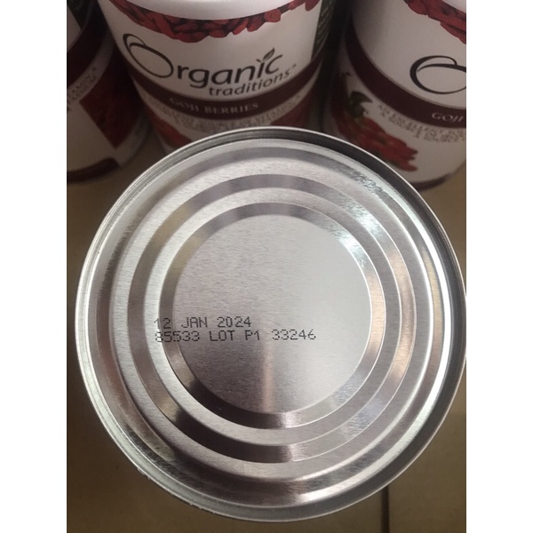 Kỷ tử sấy khô organic 454g