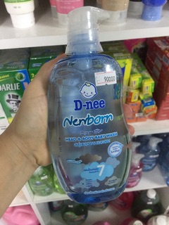 SỮA TẮM BÉ THÁI LAN DNEE Organic HEAD BODY BABY WASH cho bé