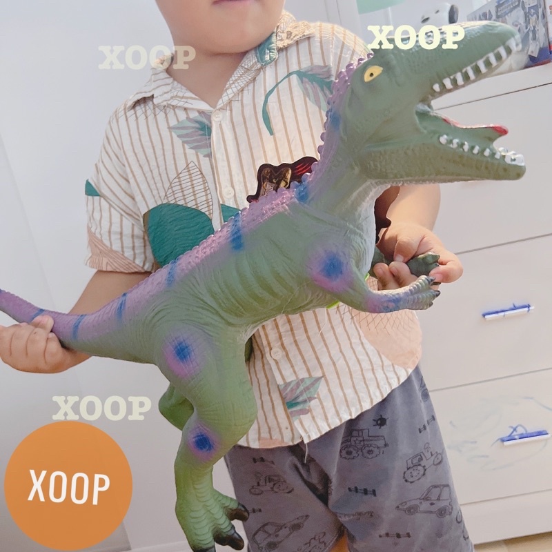 Đồ chơi ! Khủng long cao su size đại nhiều mẫu cho bé