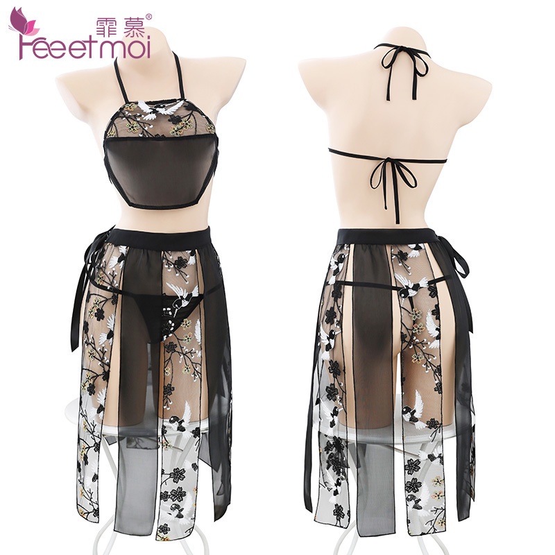 Đồ Ngủ Cosplay Mỹ Nữ Trung Hoa Sexy  Hán Phục Gợi Cảm Cám Dỗ Quyến Rũ  7896 [CWEAR.SEXY_ĐỒ NGỦ &amp; NỘI Y CAO CẤP]