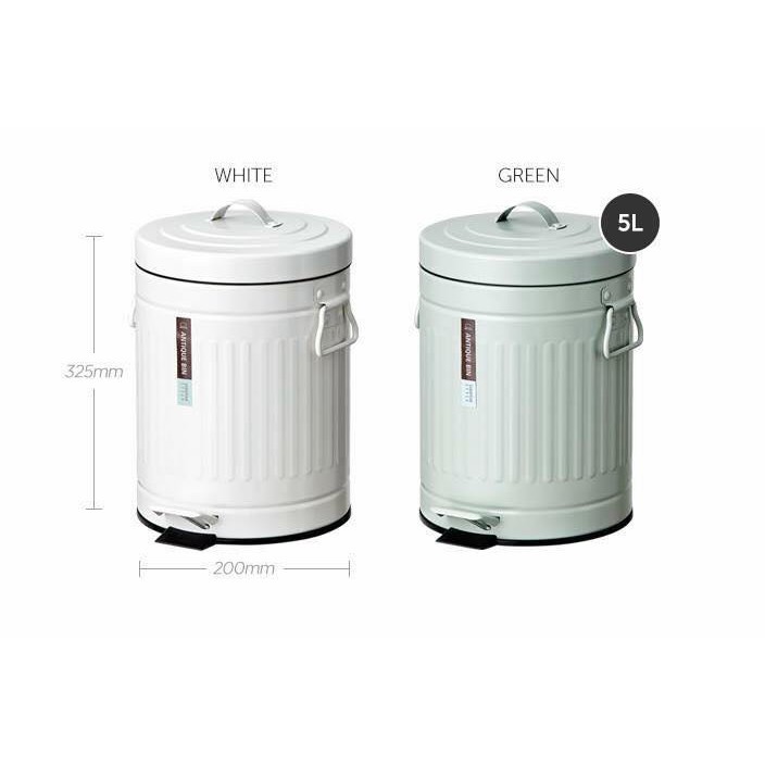 Thùng rác inox tròn Lock&Lock dung tích 3L 5L 6L 12L 20L BYP101 BYP102 BYP103 BYP104 BYP106 BYP124 BYP125