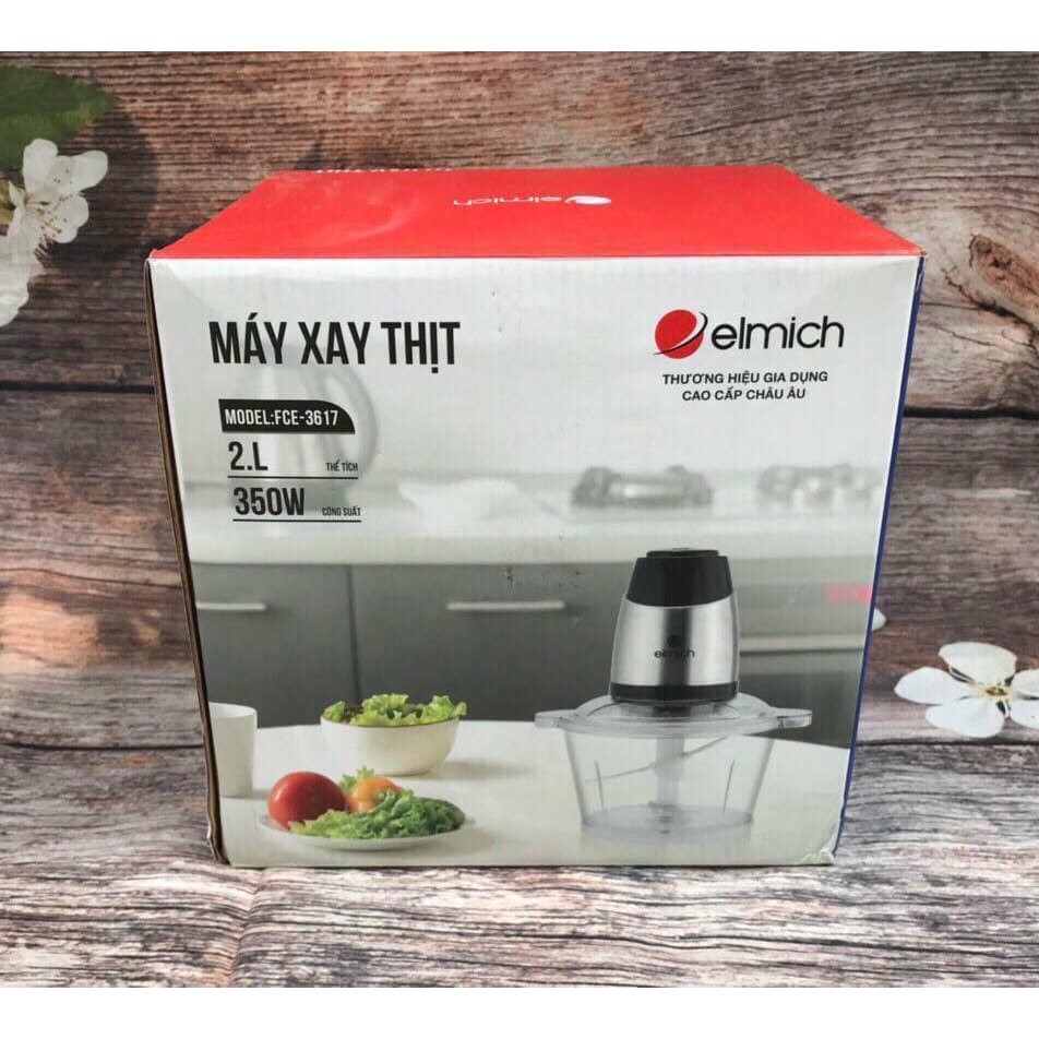 MÁY XAY THỊT ELMICH CỐI THUỶ TINH FCE-3617