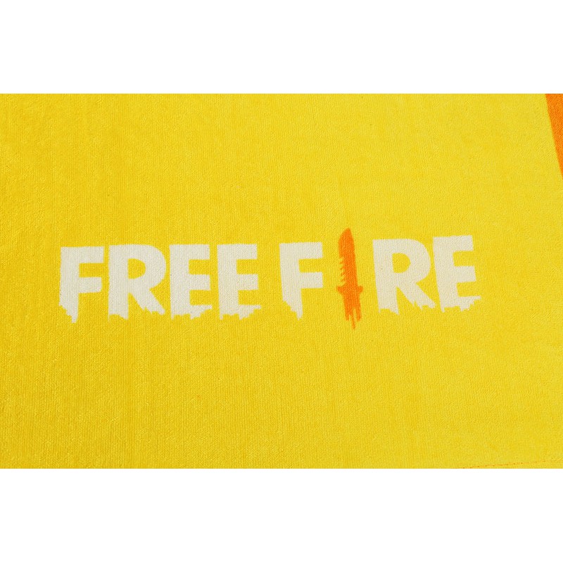 Free Fire Yellow Grandmaster Bath Towel Cotton 100% 35*75cm/70*140cm