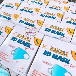 KHẨU TRANG Y TẾ 3D MASK DANASA - THIẾT BỊ Y TẾ