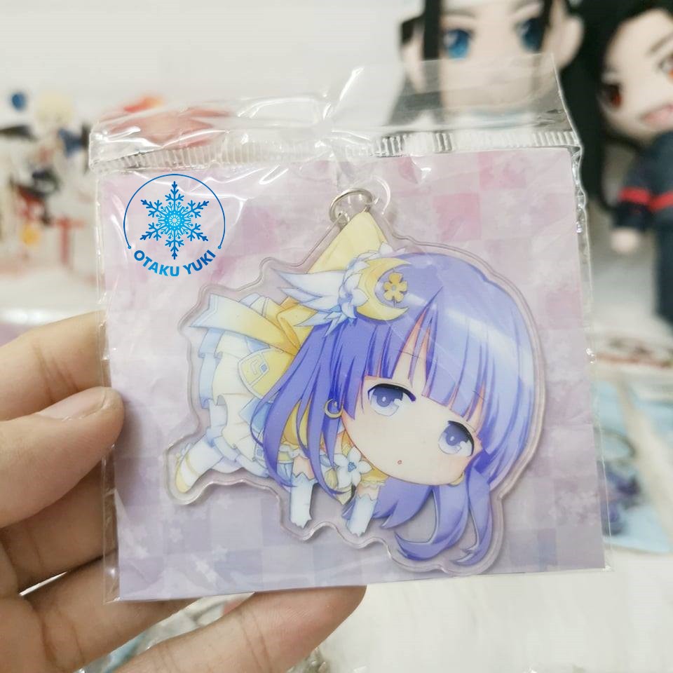 Móc Khóa 7cm Hai Mặt Khác Nhau Date A Live - Miku Izayoi