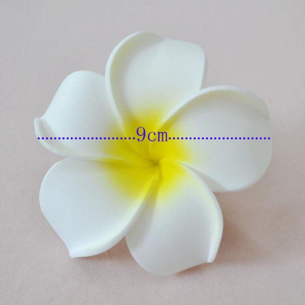 Kẹp Tóc Hoa Đậu Phộng Bằng Xốp Phong Cách Hawaii