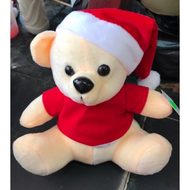Gấu Bông Noel Cao Cấp Dễ Thương,Lông Nhung Mềm Mịn