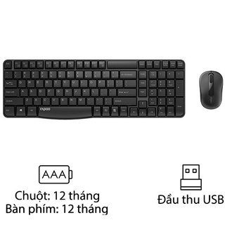 Combo bàn phím rapoo x1800s