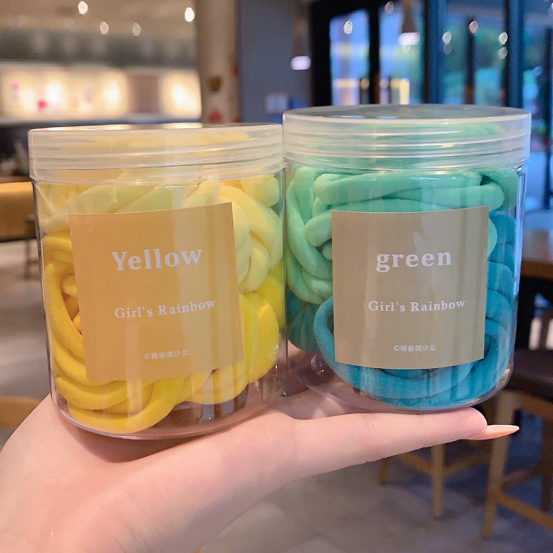 Dây Buộc Tóc Co Giãn Có Nhiều Màu Thời Trang Cho Nữ