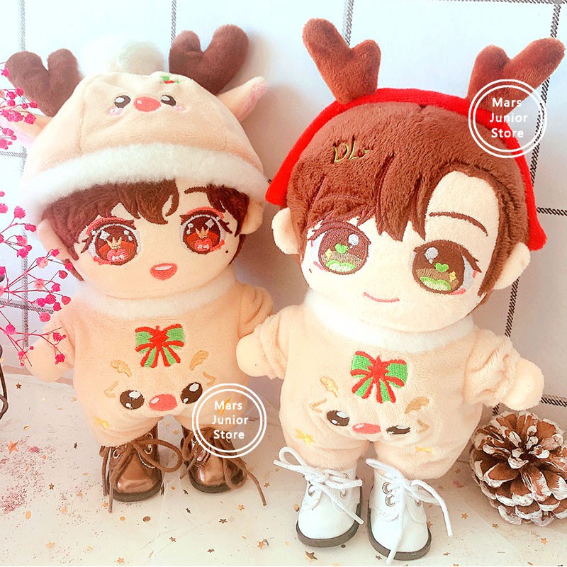 Con Nai Bộ Quần áo 20cm SUGA JIMIN JIN RAPMONSTER V EXO