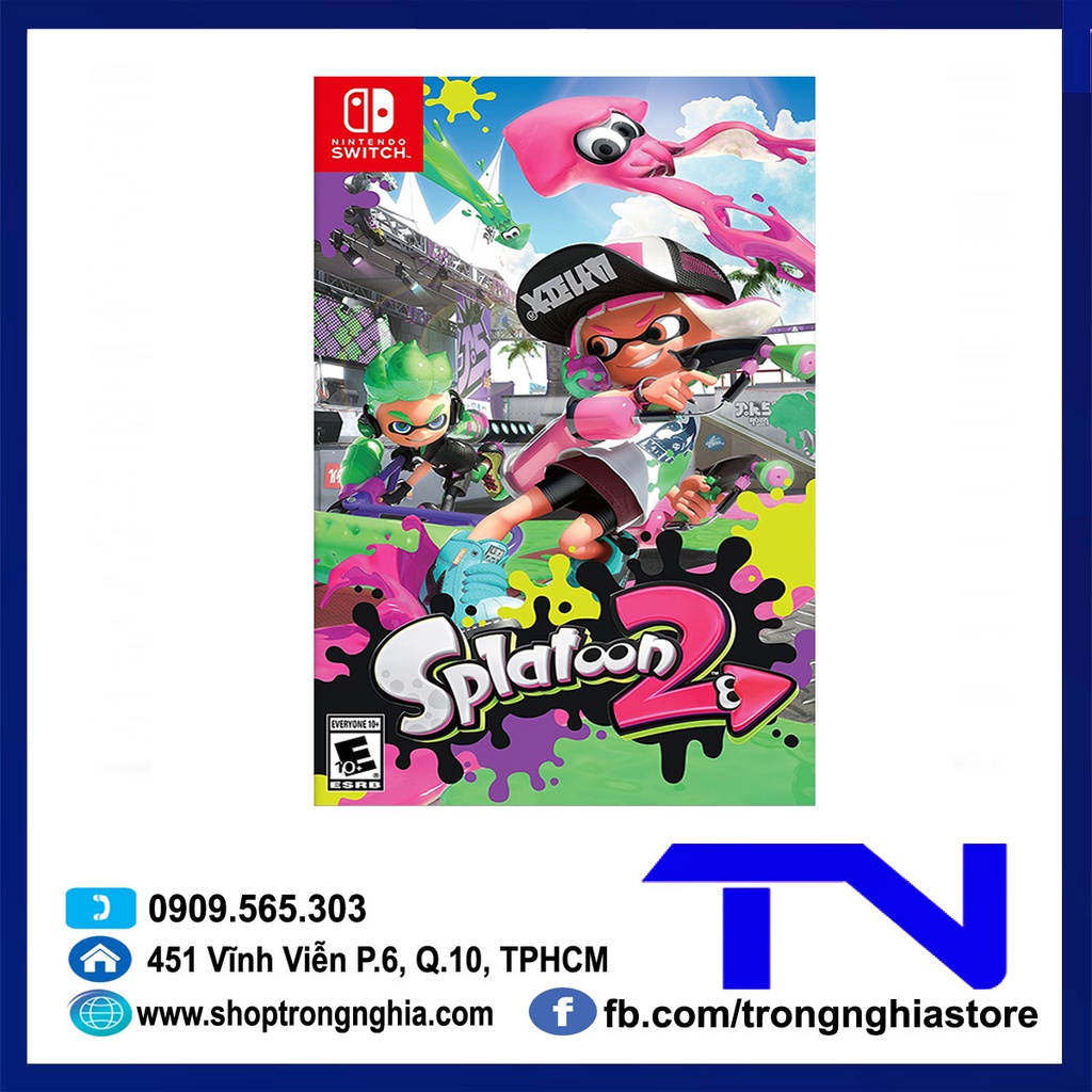 [Mã ELHAMS5 giảm 6% đơn 300K] Thẻ Game Nintendo Switch - Splatoon 2