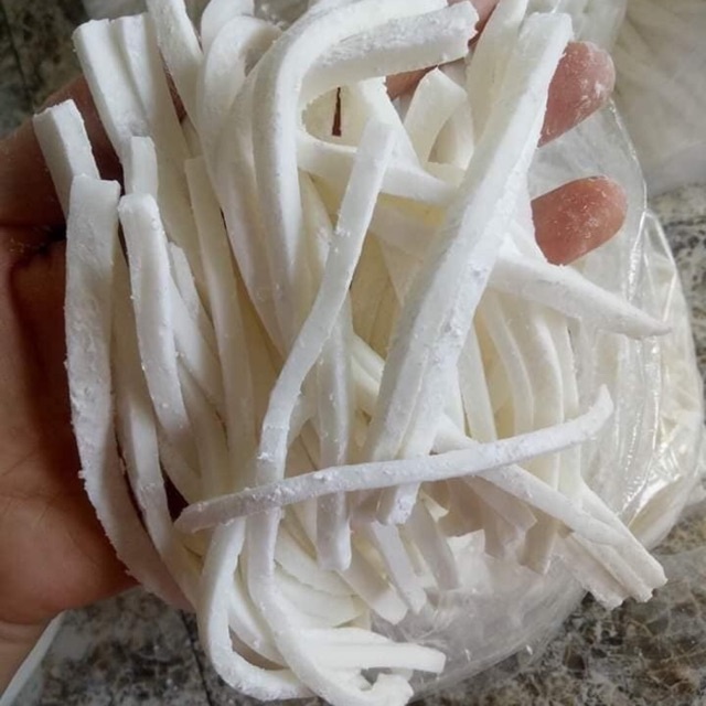 Bột lọc - bột lọc sợi thành phẩm để nấu bánh canh - nấu chè bột lọc - gói 1 kg