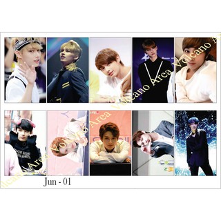 [Seventeen] Set Sticker JUN (2 Mẫu) - Có Nhiều Mẫu hình dán Kpop