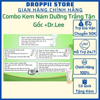 Combo siêu phẩm đánh bay nám và dưỡng trắng +dr.lee, ngăn ngừa lão hóa, nuôi dưỡng làn da khỏe đẹp