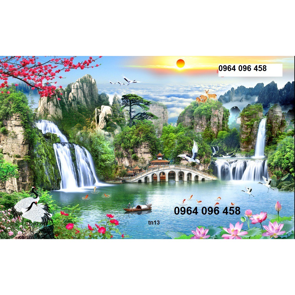 Tranh Gạch 3D Ốp Tường Ngoài Trời | Shopee Việt Nam