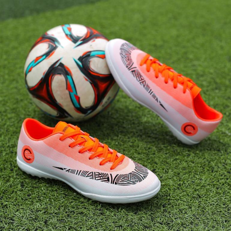 🍀 LV-NEW Giày đá bóng Futsal trong nhà đế Cristiano-Ronaldo TF Futsal shoes chuyên nghiệp chất lượng cao 🔥 XIÊU RẺ # l