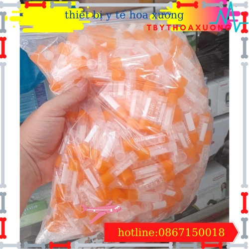 Ống Cryo, Ống LưuTrữ Lạnh Tế Bào 1.8 ml [ Com Bo 100 ống ]