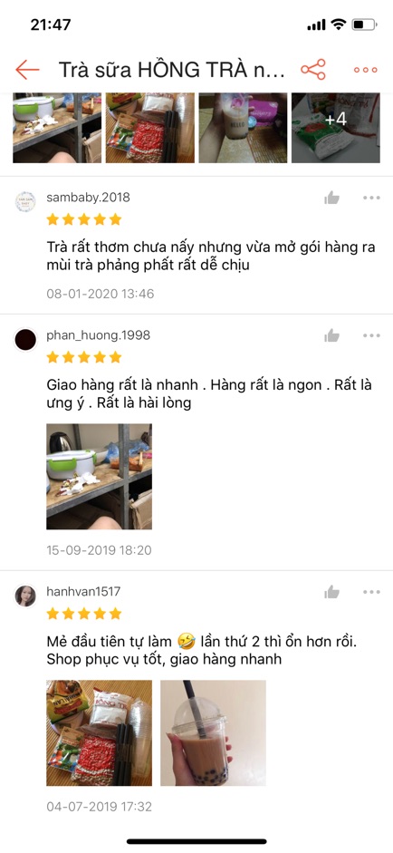 Trà sữa HỒNG TRÀ new (gói to) | BigBuy360 - bigbuy360.vn