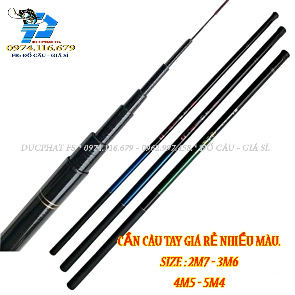 CẦN CÂU TAY SHIMANO, DAIWA, { MUA 2 CẦN TẶNG 1 THẺO CÂU } CẦN CÂU TAY GIÁ RẺ.