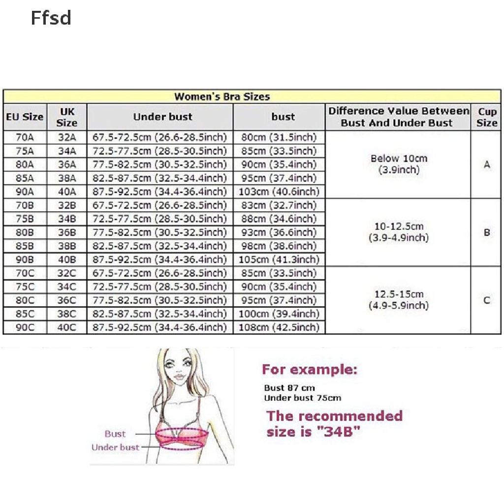 {Ffsd} Áo Ngực Silicone Không Dây Vô Hình Tự Dính Không Đường May Kích Thước * Bán Chạy