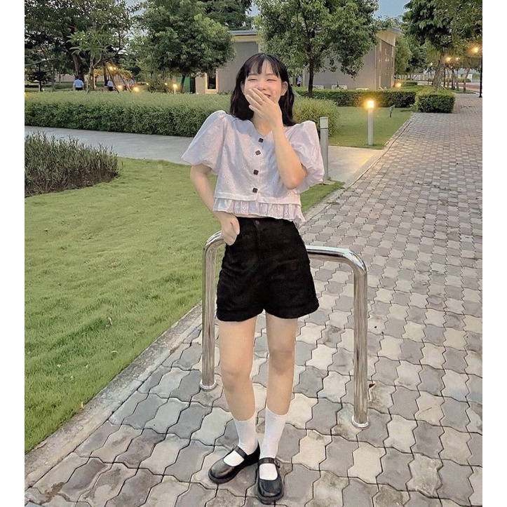 Quần shorts cơ bản dáng A Flared SODA POP